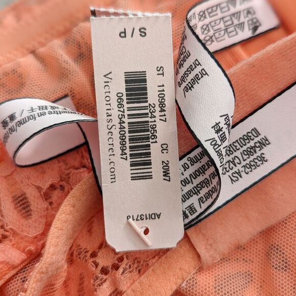 Victoria’s Secret NWT strapless bralette peach Sz S - Picture 8 of 9